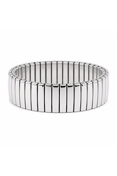 Sjour Flexible Classic Women's Steel Bracelet with 3 Years Warranty