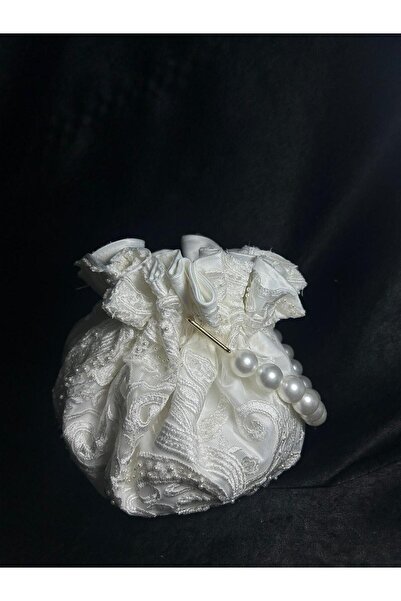 Bridal Luxe Stone-Embellished Sequin Bridal Bag