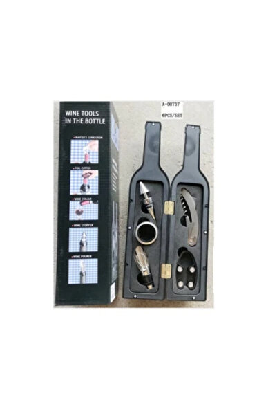 wei Corkscrew Set with Stand 6 Pcs, Iron + PVC A-08737