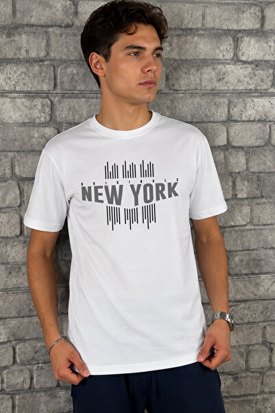 barsdepo Urban Style New York Written Premium T-Shirt |   Special Gift Includes