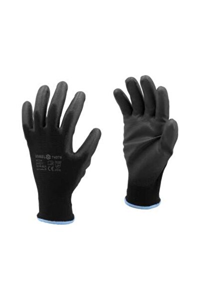 Vorel Black Work Gloves Size 10