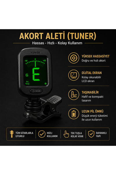 valares TUNER Profesyonel Akort Aleti