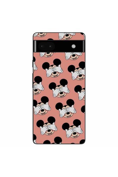 OEM Husa compatibila cu Google Pixel 6A Silicon Gel Tpu Model Mickey Pattern ...
