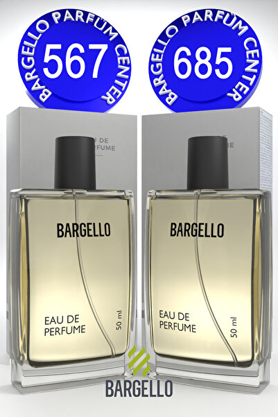 Bargello 567 Erkek Parfüm Fresh 50 ML EDP + 685 Erkek Parfüm Fresh 50 ML EDP