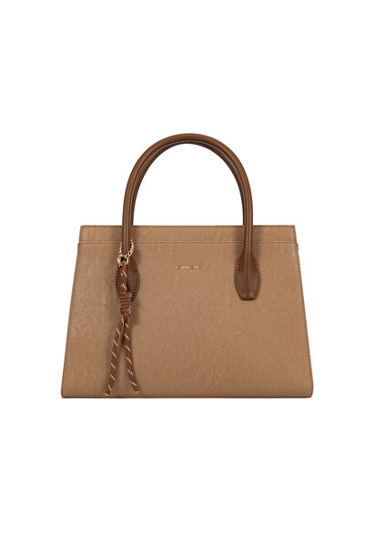 John Louis Ladies Hand Bag with adjustable JLSU26-19, Brown