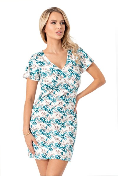 OEM Women's floral nightgown - Irmina - 42/XL