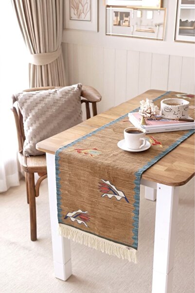 KilimCo. Hand Woven Uşak Kilim Runner 40X150 cm (0.6 m²)