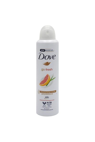 SOHO Antiperspirant Deodorant, Dove, 250 ml Go Fresh Grapefruit si Lemongrass,