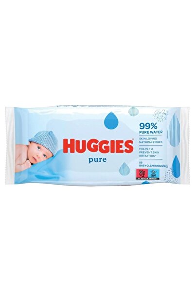 Vader Servetele Umede, Huggies, 56 buc Pure,