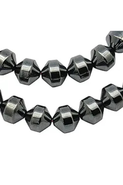 GemSale Mărgele de hematit 6x6mm biconice, magnetice