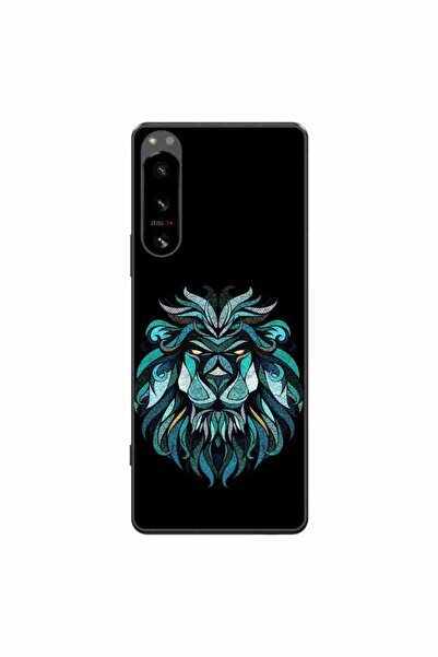 OEM Husa compatibila cu Sony Xperia 5 IV Silicon Gel Tpu Model Abstract Lion