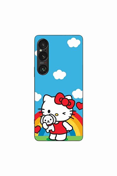 OEM Husa compatibila cu Sony Xperia 1 VI Silicon Gel Tpu Model Hello Kitty Ra...