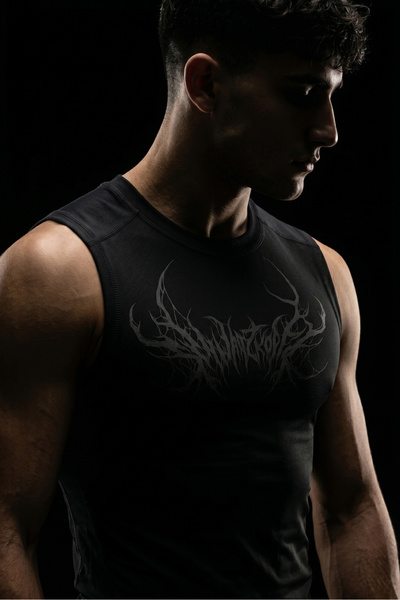Liber Schwarzwald - Kolsuz Compression Tank Top