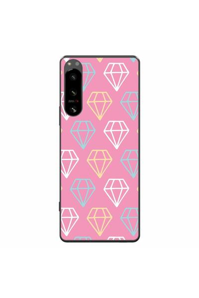 OEM Husa compatibila cu Sony Xperia 5 IV Silicon Gel Tpu Model Diamond Patter...