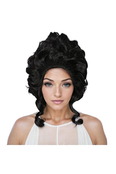 Linfairy Perucă crețată pentru cosplay de Halloween, stil secolul al XVIII-le...
