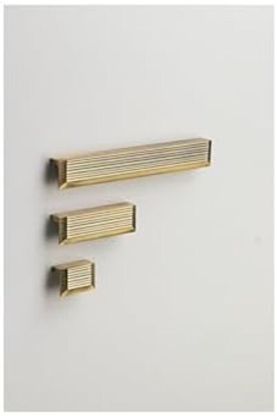 Yıldızan TAMGÜN /Mâner cu linii, o singură bucată - 224 mm Culoare Aurie - Ss...