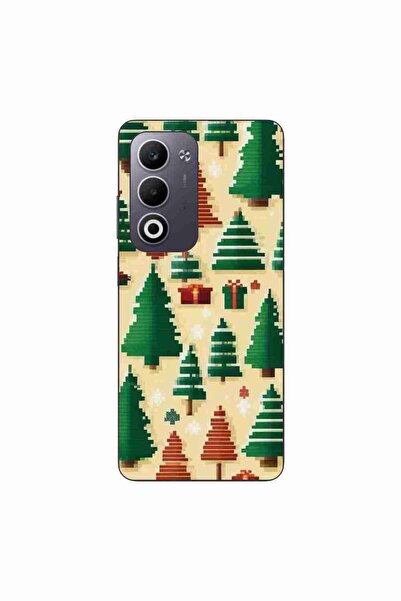 OEM Husa compatibila cu Oppo A5 Silicon Gel Tpu Model Pixel Art Christmas Tre...