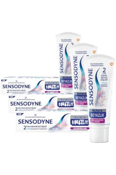 Yıldızan Nzr Beautestore Clinic Whiteness Toothpaste Against Tooth Stains (3 ...