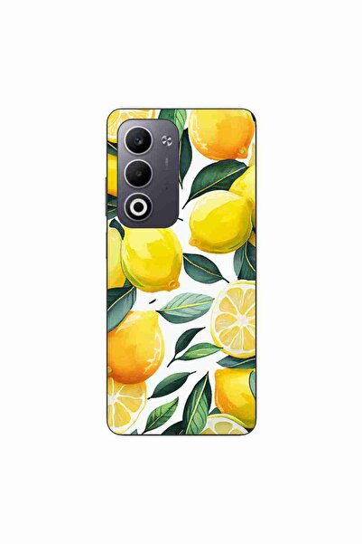 OEM Калъф, съвместим с Oppo A5, силиконов гел TPU, модел с десен на лимони