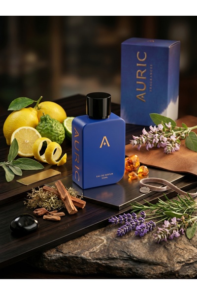 AURIC Azor EDP – 100ml Premium Men’s Niche Perfume – Clean Citrus, Crisp Wood...