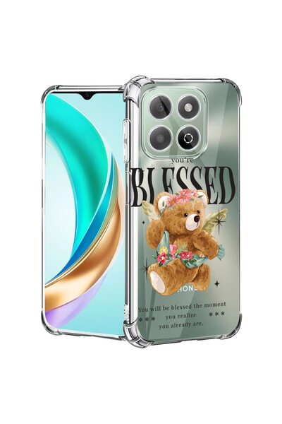 bestcase Husă pentru Honor X7d / 400 Smart cu design Ursuleț Norocos, Antișoc...