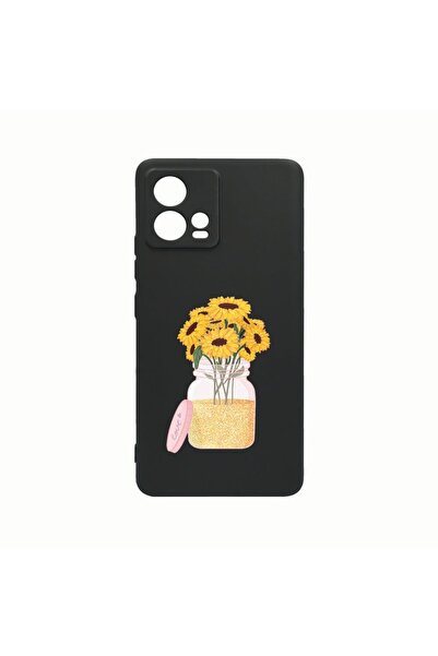 bestcase Husa Silicon, Compatibila Cu Motorola Edge 30 Fusion, Sun Flower, Re...