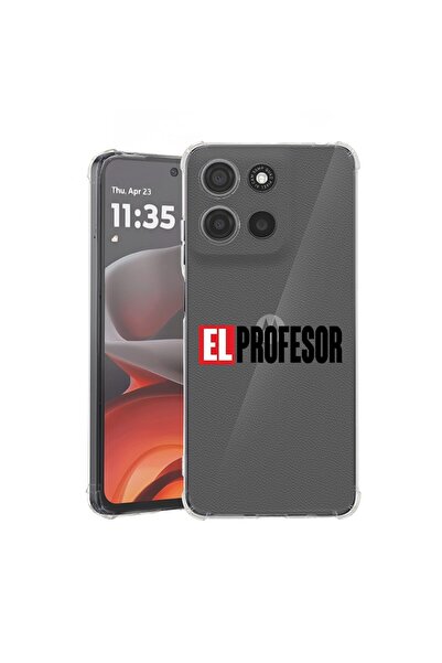 bestcase ¬Æ Husa pentru Motorola Moto G15, Anti Shock 1.5MM, El Profesor, Pro...
