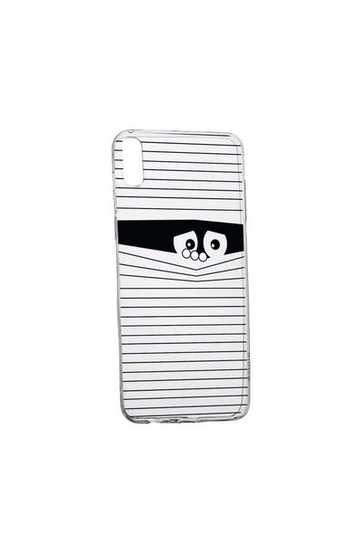 bestcase Husa pentru Motorola Moto E6, Look Black, rezistenta la uzura, anti-...