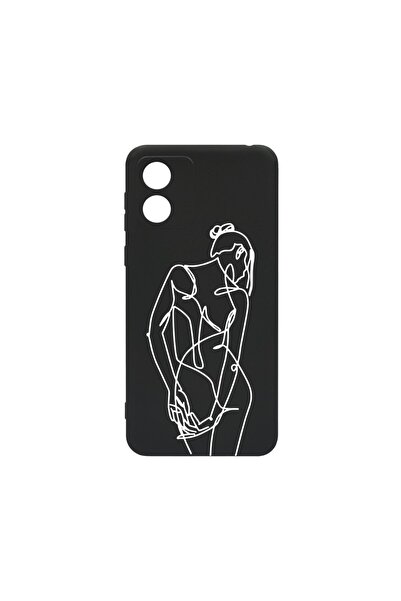 bestcase ¬Æ Husa Slim SIlicon 0.8MM, Compatibila Cu Motorola Moto E14, Woman,...