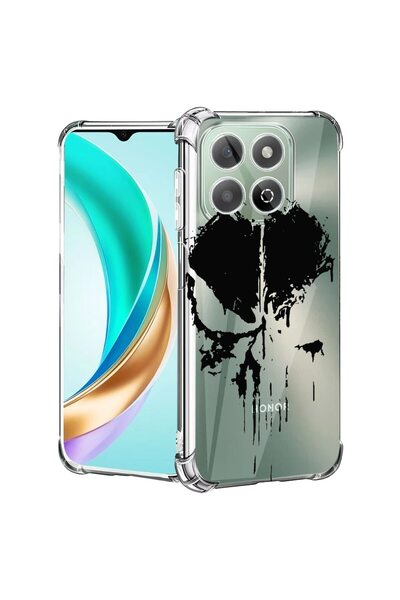bestcase Husă pentru Honor 400 Smart / X7d cu Design Punisher, Antișoc, Colțu...