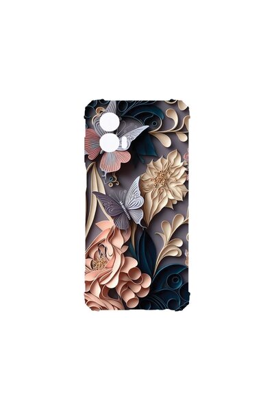 bestcase Husa Antișoc 1.5MM, compatibilă cu Motorola Edge 50 Fusion, Butterfl...