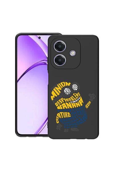 bestcase ¬Æ Husa pentru OPPO A60 5G / A40 / A40M, Calligraphy Minion, Slim Si...