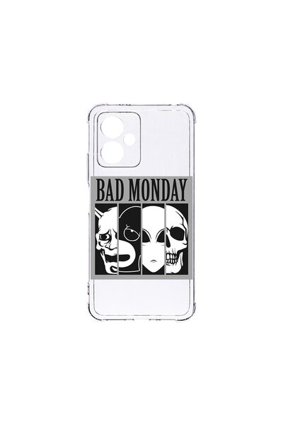 bestcase Θήκη Αντικραδασμική 1.5MM, συμβατή με Motorola Moto G14, Bad Monday,...