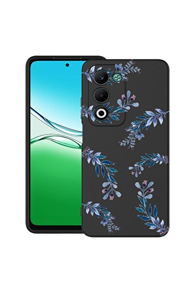 bestcase ¬Æ Husa pentru OPPO A5 din Silicon Ultra Slim cu Design Blue Flowers...