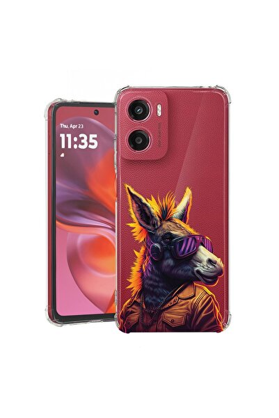 bestcase ¬Æ Husa compatibila Motorola Moto E15, Anti Shock 1.5MM, Funky Dunke...