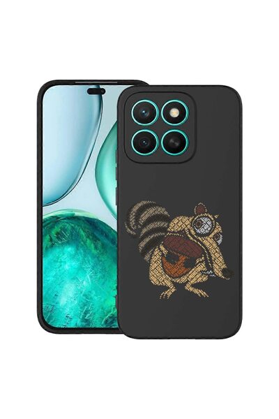 bestcase Θήκη για Honor X8C, Καλλιγραφία Σκρατ, Λεπτή σιλικόνη 0.8MM, Αντικρα...