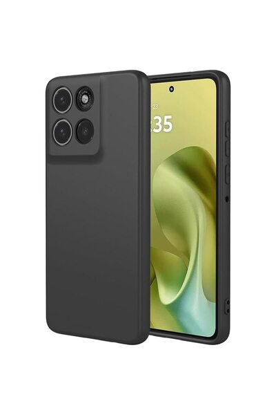 bestcase ¬Æ Husa Premium Silicon pentru Motorola Moto G86 Power, Negru