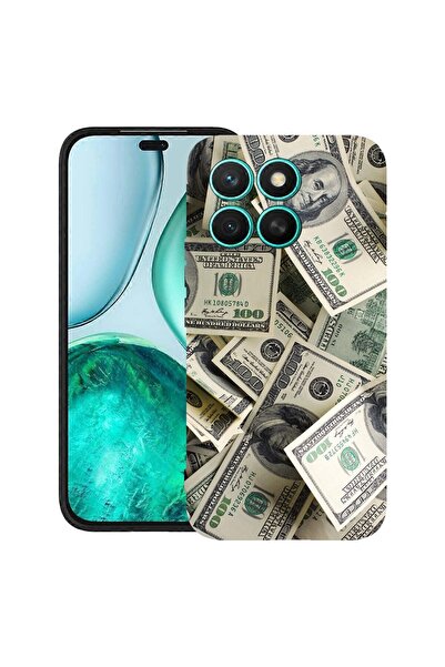 bestcase ¬Æ Husa TPU Ultra Slim Compatibil cu Honor X6c, cu Design Money Patt...