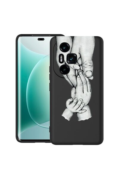 bestcase Θήκη για Honor 300 Pro / 300 Ultra με Οικογενειακό Σχέδιο, TPU Ματ Ε...