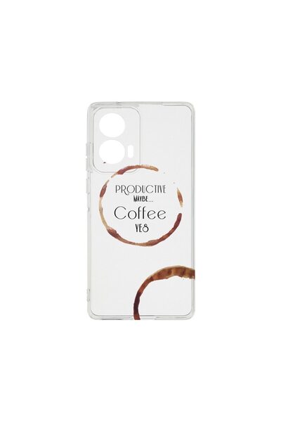 bestcase ¬Æ Husa Clear Silicon 2MM, Compatibila Cu Motorola Edge 50 Fusion, C...