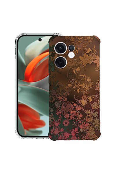 bestcase ¬Æ Husa compatibila OPPO Reno13 F 5G, Anti Shock 1.5MM, Golden Feath...