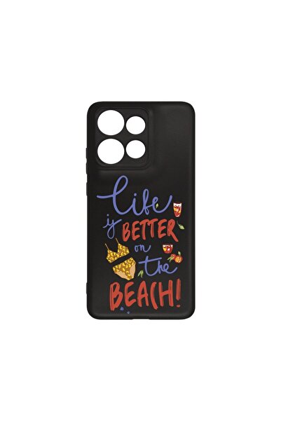 bestcase ¬Æ Husa Slim Silicon pentru Motorola Edge 50 Neo, Beach, 1908269 B 1874