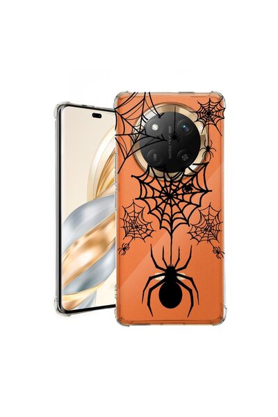 bestcase ¬Æ Husa pentru Honor Magic7 Lite, Anti Shock 1.5MM, Spider Web, Prot...
