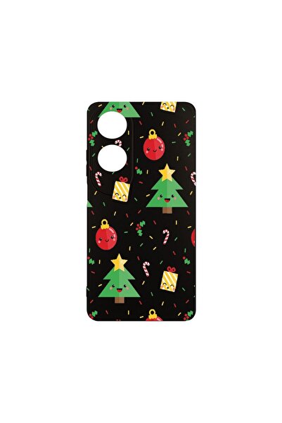 bestcase Husa BestCase¬Æ Slim SIlicon 0.8MM, Compatibila Cu OPPO A60, Xmas Tr...