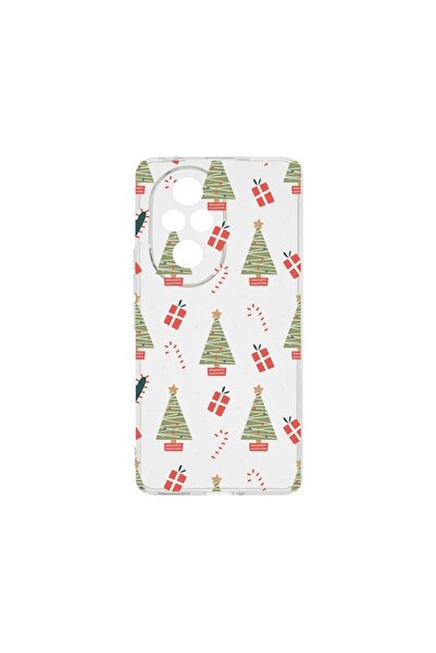 bestcase ¬Æ Husa Clear Silicon 2MM, Compatibila Cu Honor 200, Christmas Patte...
