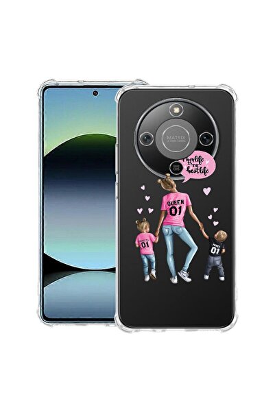 bestcase ¬Æ Husa Αντικραδασμική 1.5mm Συμβατή με Honor Magic8 Lite, με Σχέδιο...