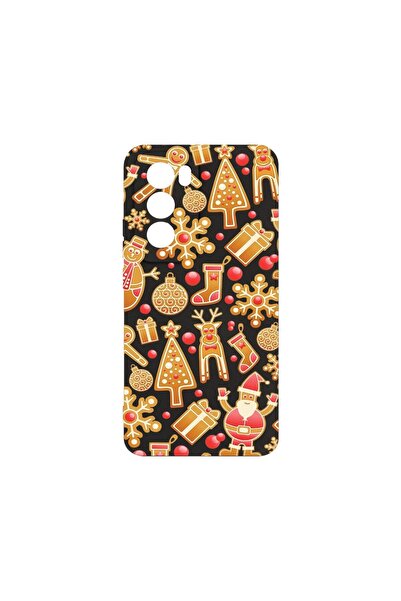 bestcase ¬Æ Husa Premium Silicon, Compatibila Cu OPPO Reno12 Pro, Xmas, SLIM ...