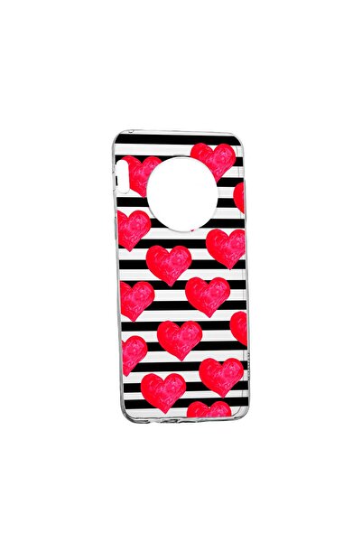bestcase Θήκη σιλικόνης, Συμβατή με Huawei Nova Y90, Καρδιές, Ανθεκτική στη φ...