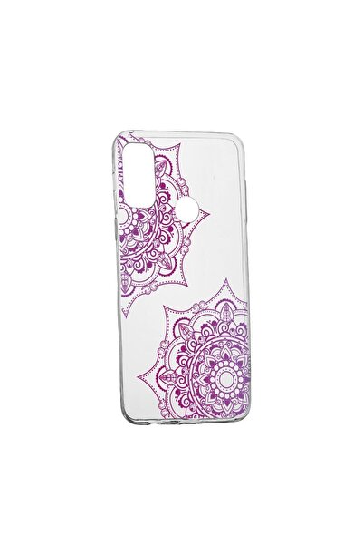 bestcase Силиконов калъф, съвместим с Motorola Moto E40, Happy, устойчив на и...