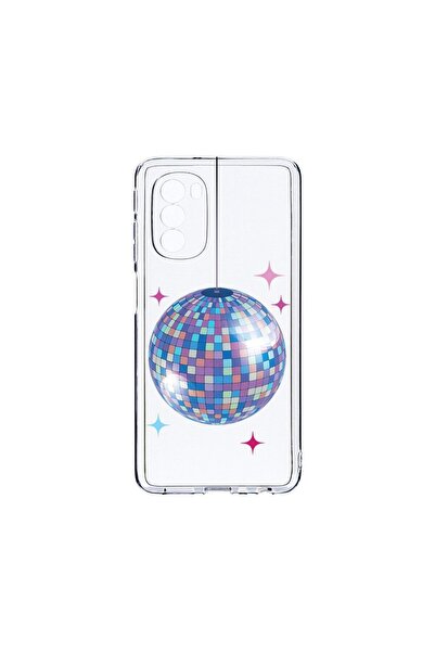 bestcase Прозрачен силиконов калъф 2ММ, съвместим с Motorola Moto G51 5G, Дис...